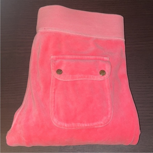 Y2K CORAL PINK SWEATPANTS 🪸 - Picture 8 of 9